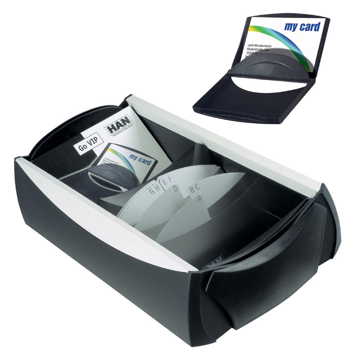 Han visitekaartenhouder VIP Set