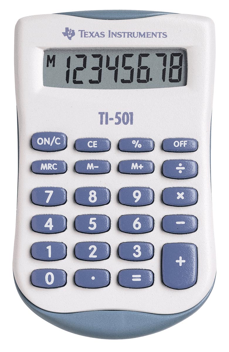 Texas zakrekenmachine TI-501 afbeelding