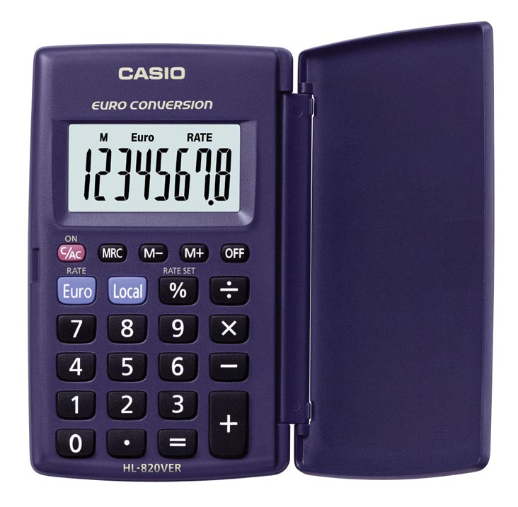 Casio zakrekenmachine HL-820VER Casio zakrekenmachine HL-820VER
