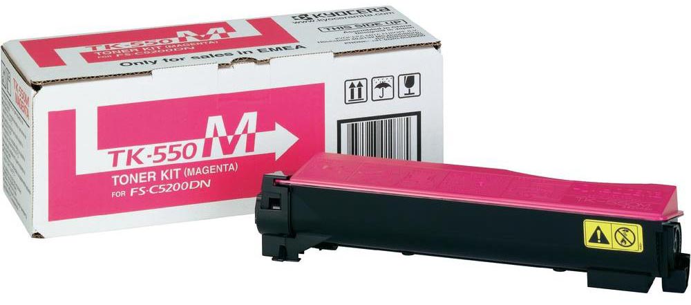 Kyocera Toner magenta TK550M - 6000 pagina's - 1T02HMBEU0