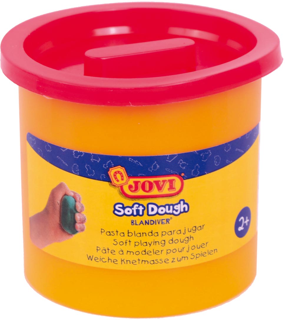 Jovi boetseerpasta Soft Dough 460 g rood