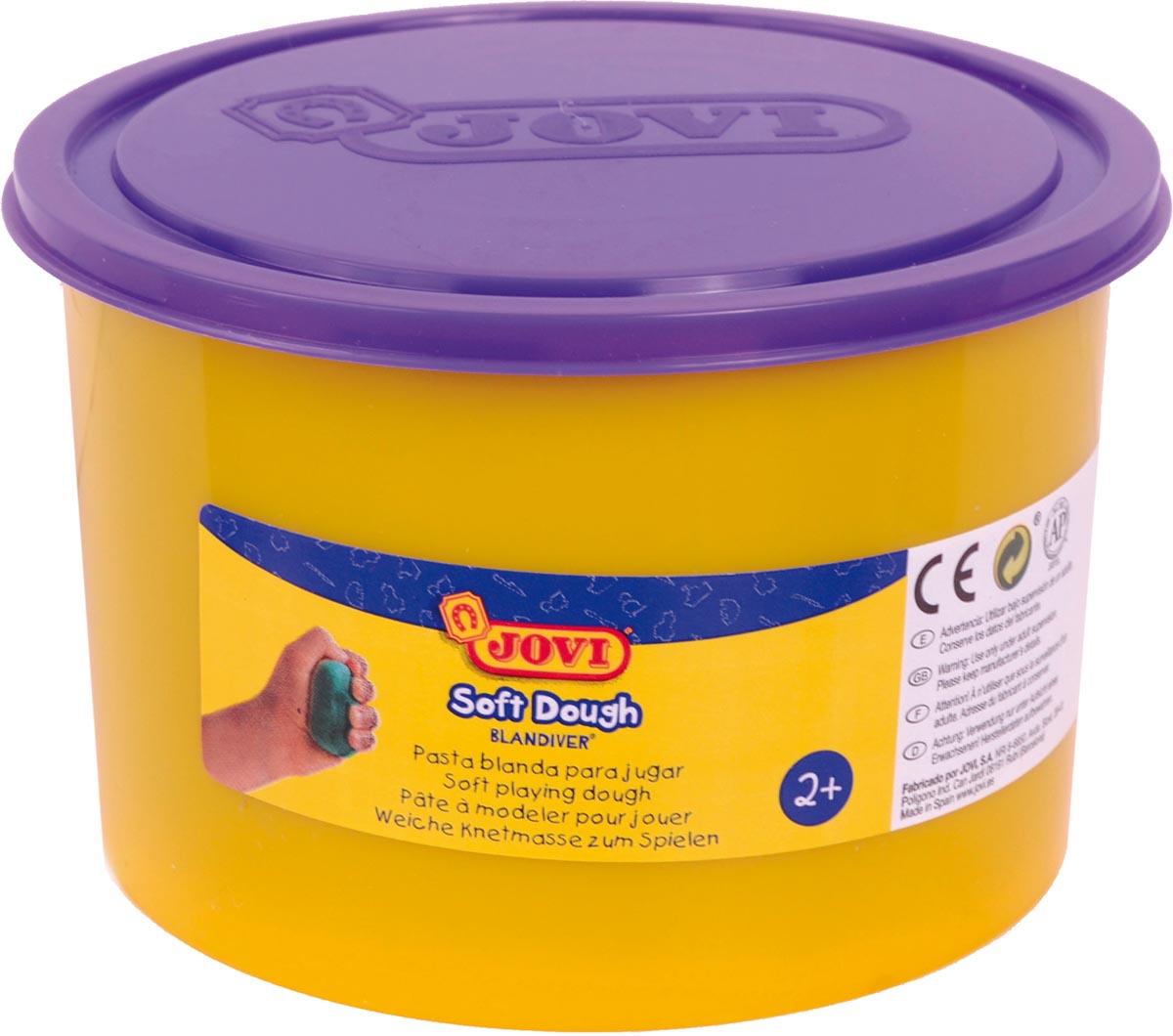 Jovi boetseerpasta Soft Dough 460 g paars afbeelding