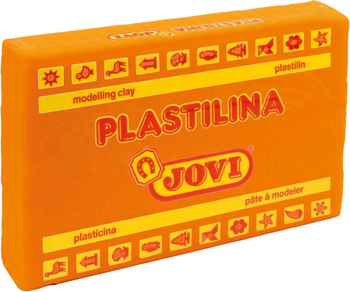 Jovi Boetseerpasta Plastilina oranje Jovi Boetseerpasta Plastilina oranje