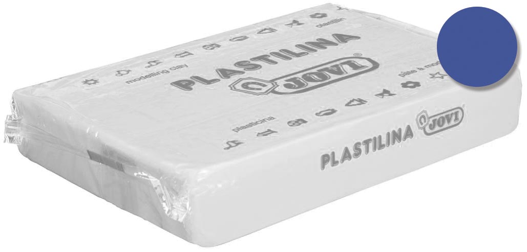 Jovi Boetseerpasta Plastilina donkerblauw