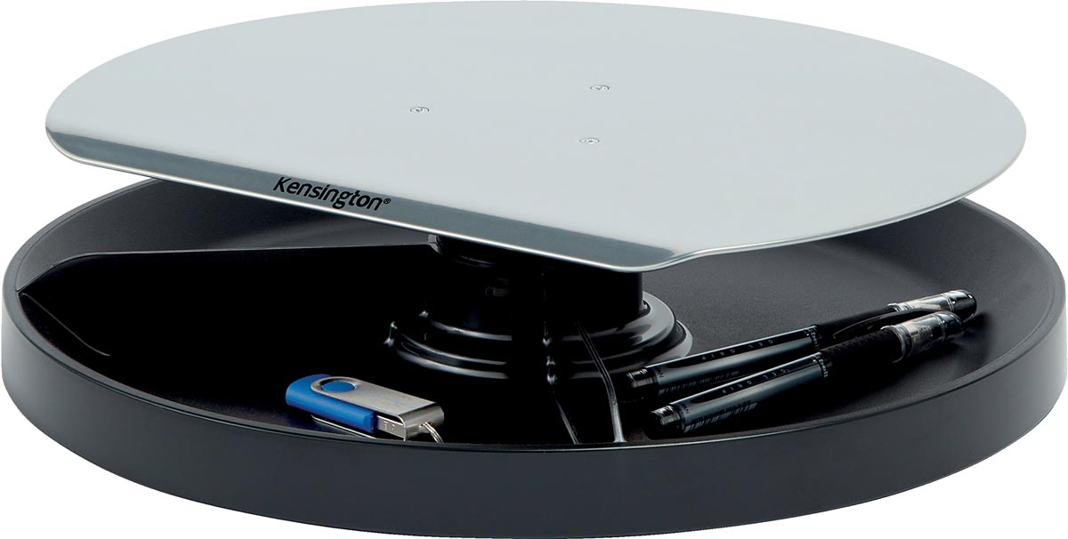 Kensington SmartFit monitorstandaard Spin Station, zwart afbeelding