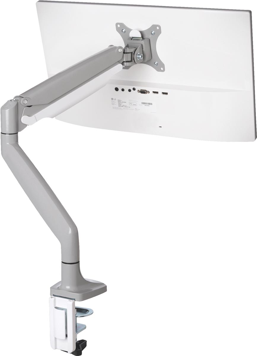 Kensington SmartFit one-touch verstelbare monitorarm, enkel, grijs afbeelding