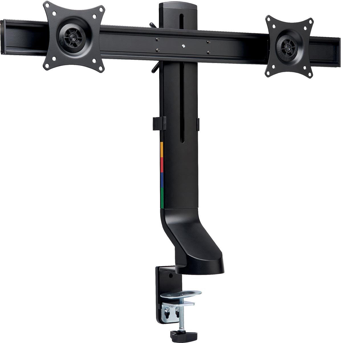 Kensington SmartFit monitorarm, dubbel, zwart afbeelding