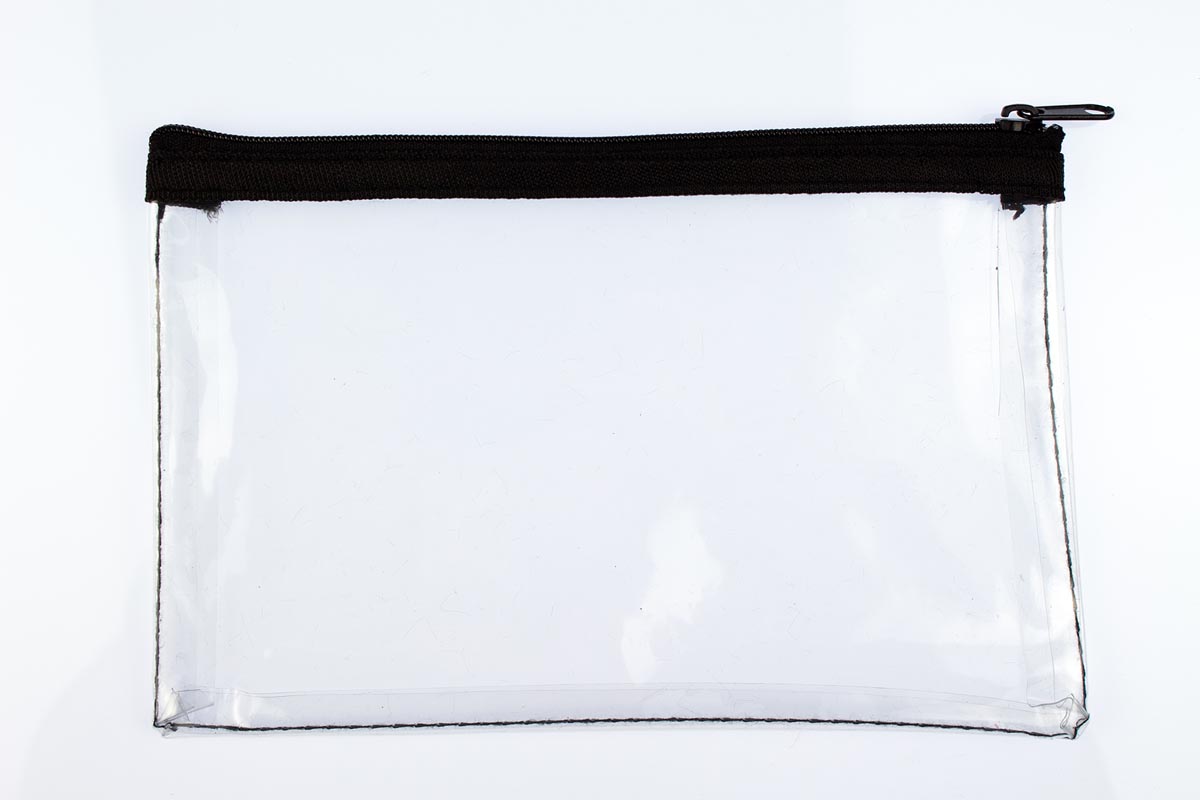 Kangaro pennenzak, transparant, ft 12,5 x 20 cm