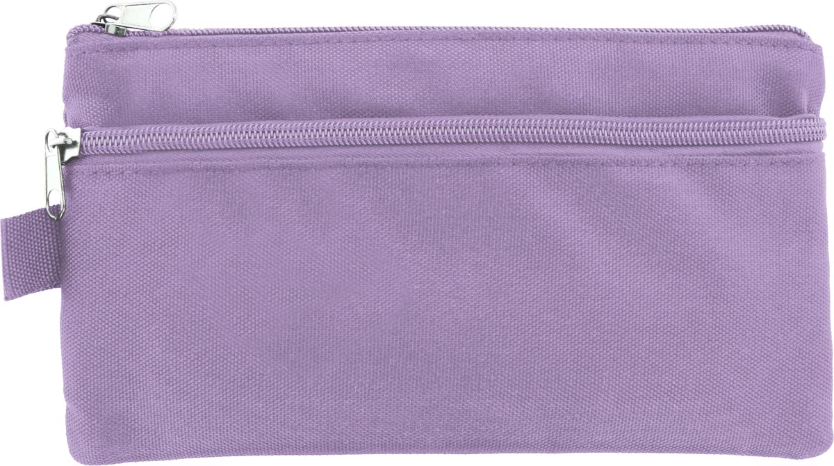 Kangaro pennenzak, plat, 21 x 11 cm, pastel violet afbeelding