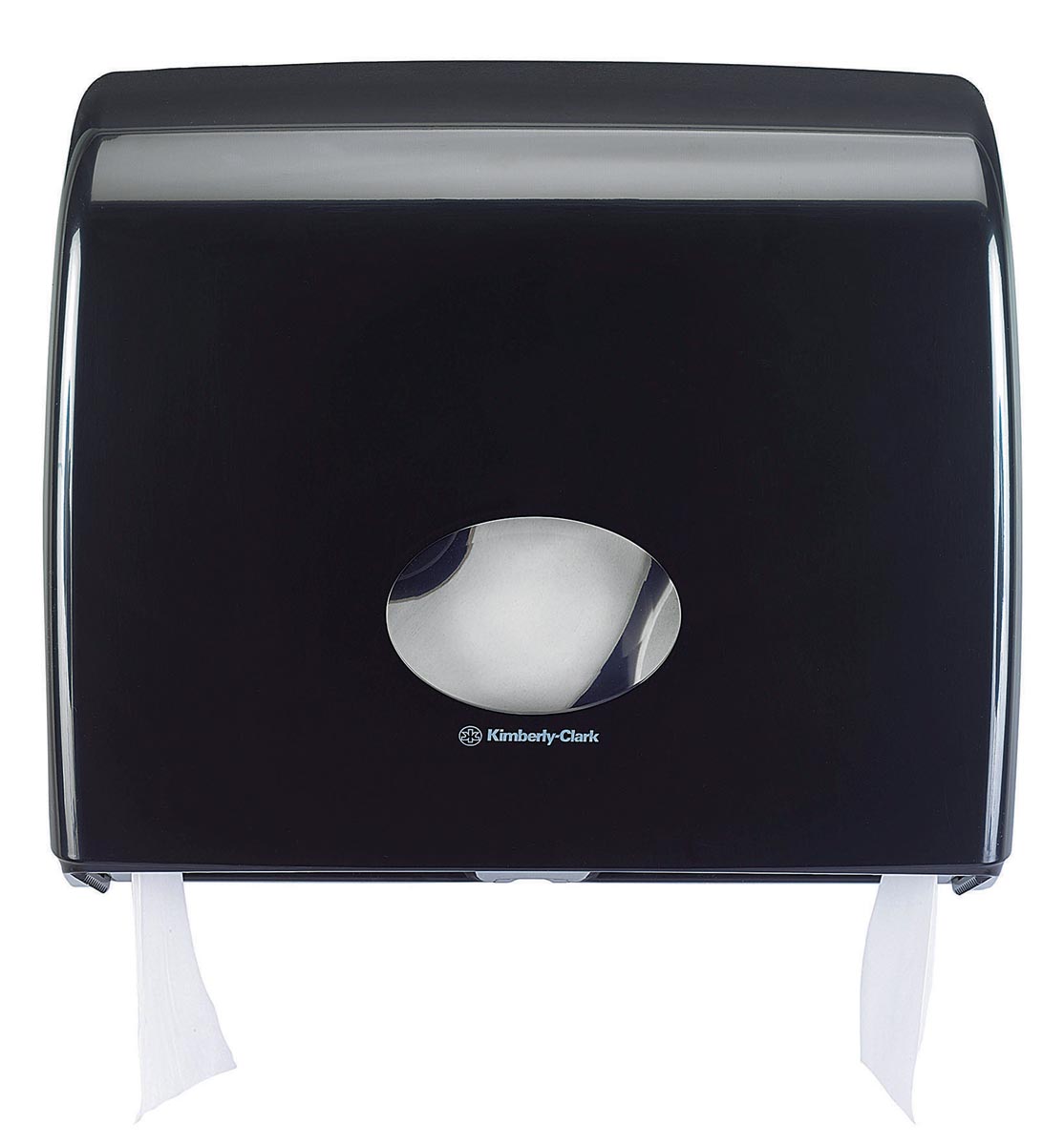 Kimberly Clark toiletpapierdispenser Aquarius Jumbo, zwart