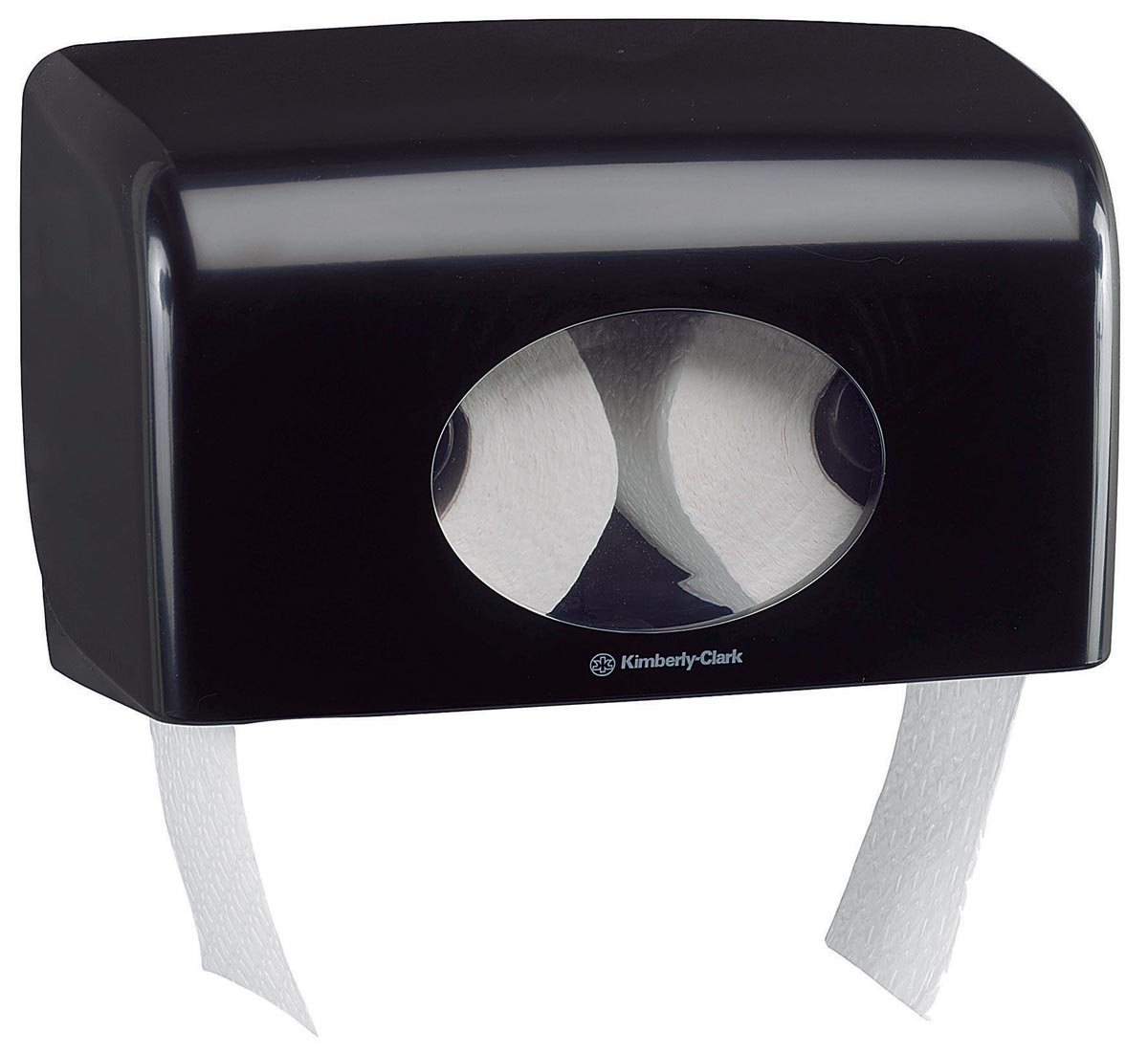 Kimberly Clark Toiletpapierdispenser Aquarius Voor Kleine Rollen Zwart huismerk kopen in de aanbieding