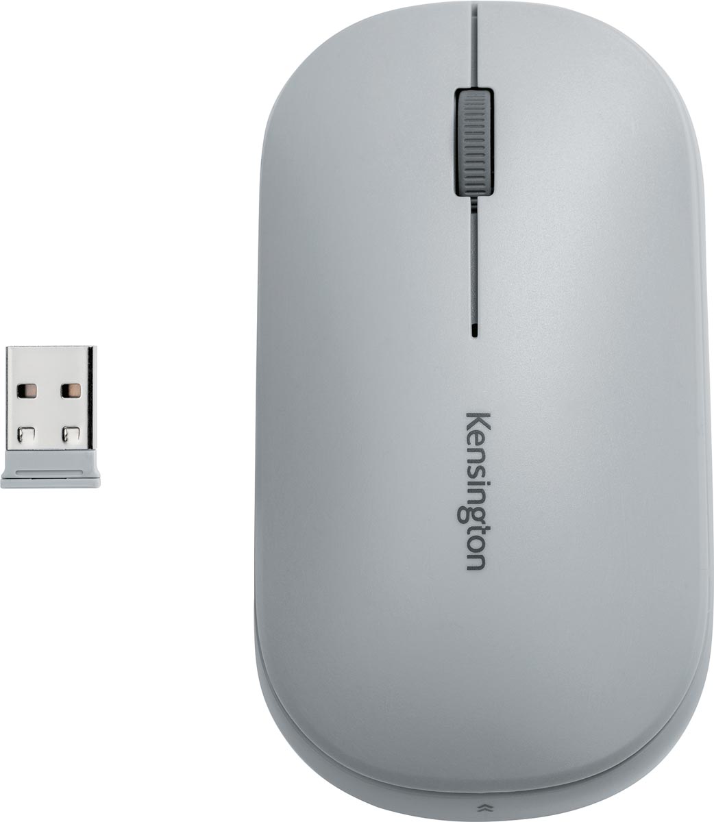 Kensington SureTrack Dual draadloze muis, grijs