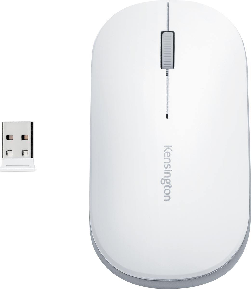 Kensington SureTrack Dual draadloze muis, wit