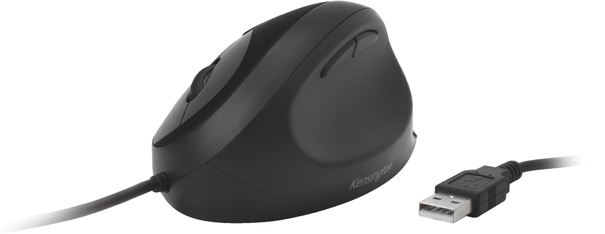 Kensington Pro Fit ergonomische muis, rechtshandig, zwart afbeelding