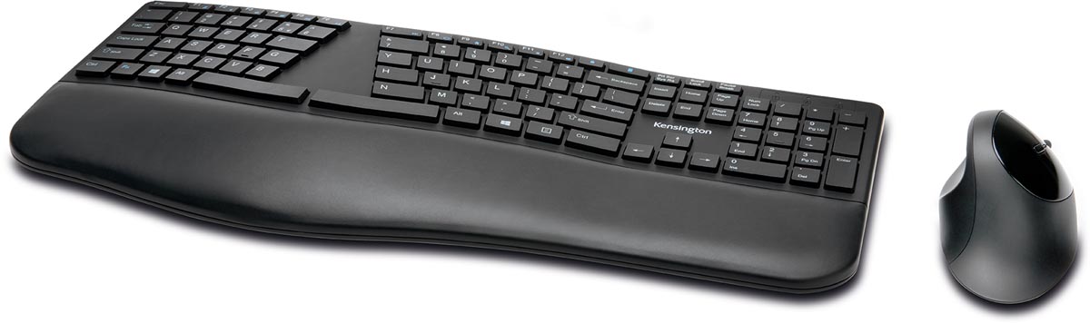 Kensington proFit Ergo draadloos desktop, France, zwart Kensington proFit Ergo draadloos desktop, France, zwart
