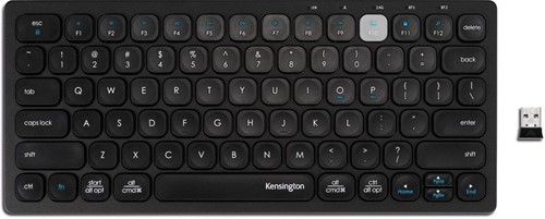 Kensington Dual draadloos compact toetsenbord, azerty-2
