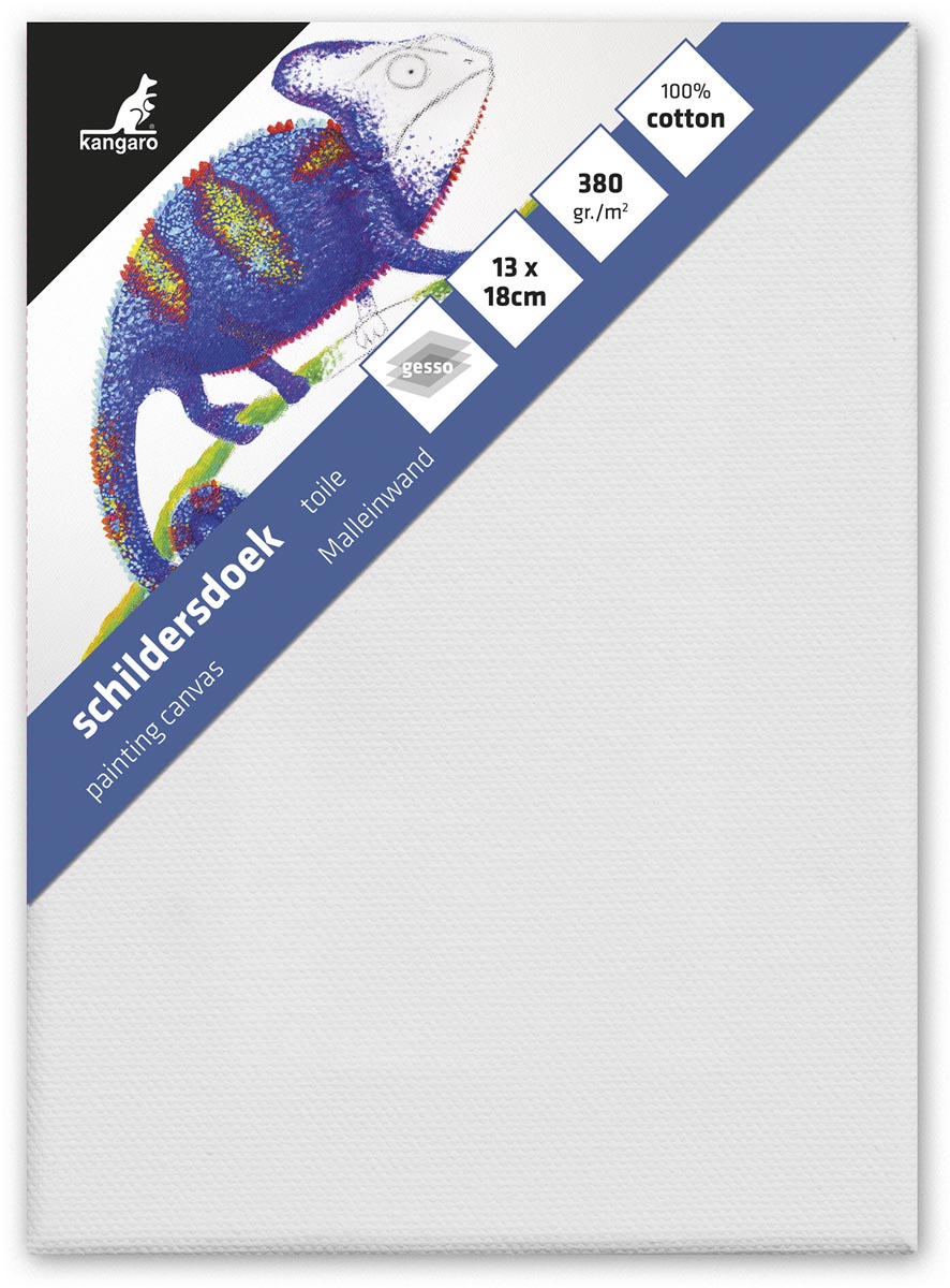 Kangaro bespannen spieraam, ft 13 x 18 cm afbeelding