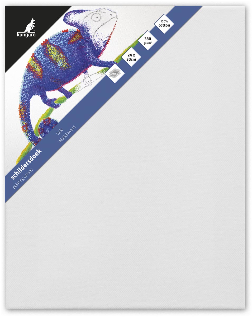 Kangaro bespannen spieraam, ft 24 x 30 cm afbeelding