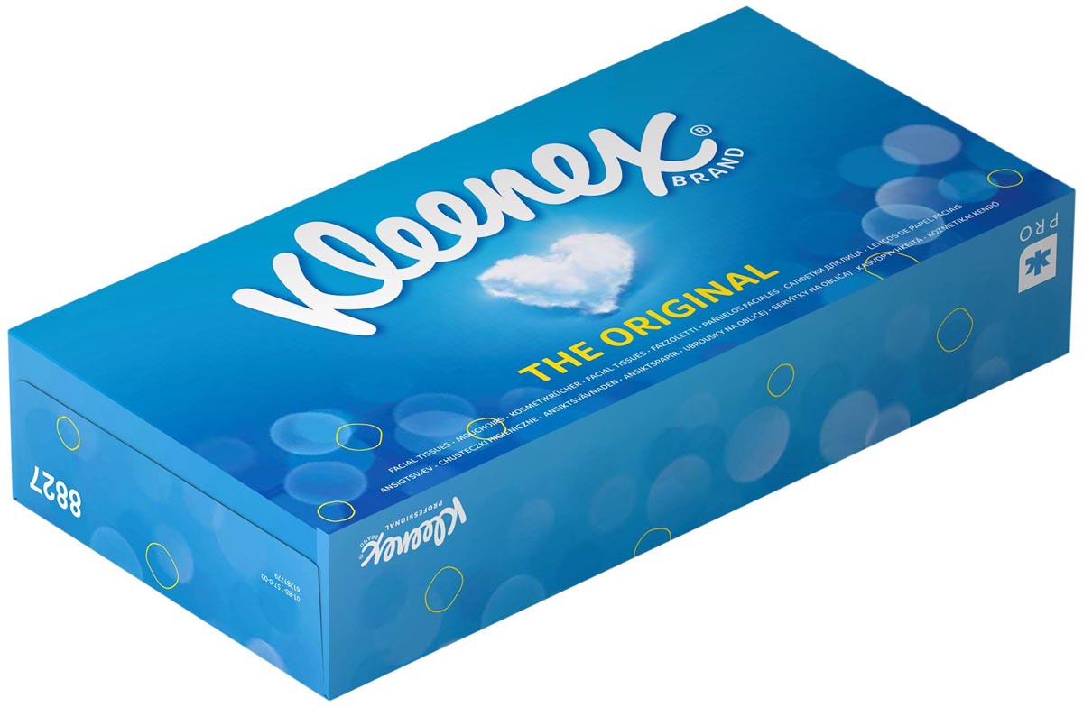 Kleenex papieren zakdoeken, 2-laags, 100 vellen