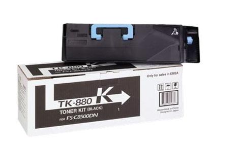 Kyocera Toner zwart TK880K - 25000 pagina's - 1T02KA0NL0