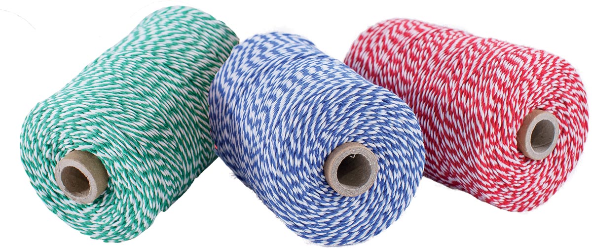 Katoentouw, klos van 100 g, ongeveer 125 m afbeelding