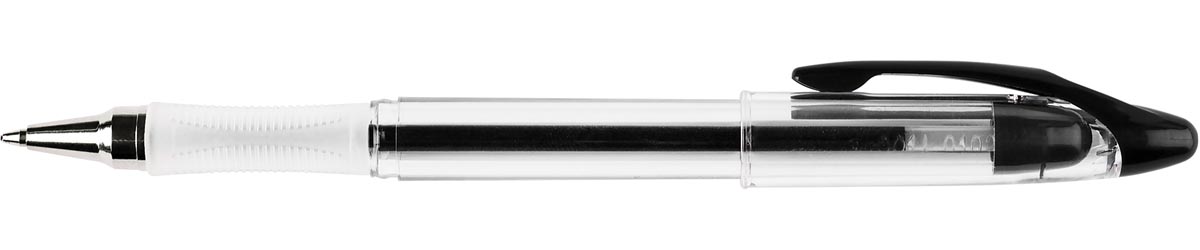 Q-CONNECT Delta balpen, 0,4 mm, medium zwart