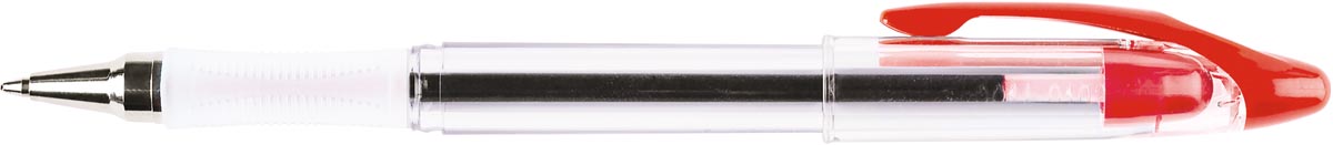 Q-CONNECT balpen Delta, 0,7 mm, medium rood