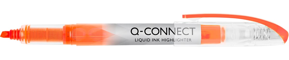 Q-CONNECT Liquid markeerstift, oranje afbeelding