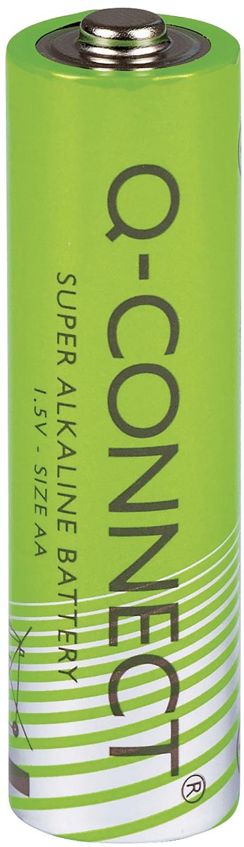 Q-CONNECT batterijen AA, blister van 4 stuks