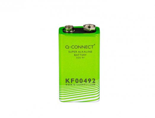 Q-Connect batterij alkaline 6LR61 MN1604 9.0V Q-Connect batterij alkaline 6LR61 MN1604 9.0V