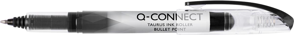 Q-CONNECT Taurus liquid ink roller, zwart