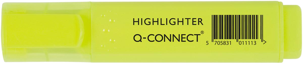 Q-CONNECT markeerstift, geel afbeelding