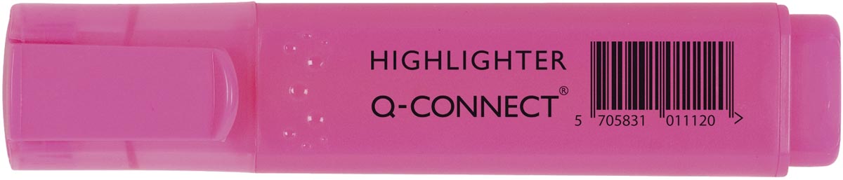 Q-Connect markeerstift, roze