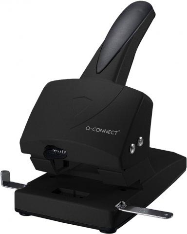 Q-CONNECT perforator, 65 blad, zwart Q-CONNECT perforator, 65 blad, zwart