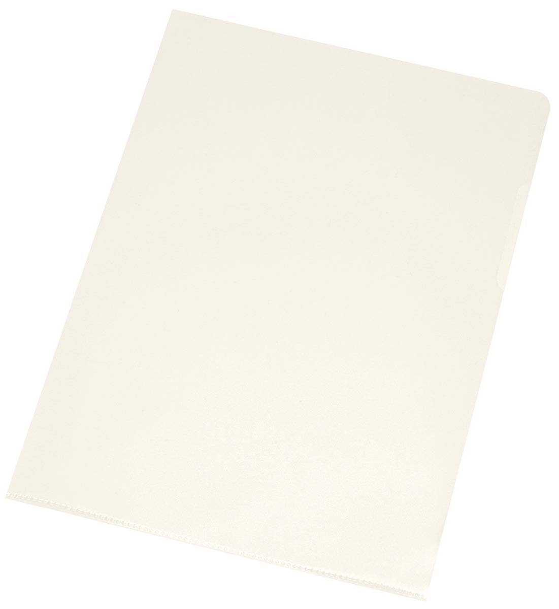 Q-CONNECT L-map, gekorreld, 120 micron, pak van 10 stuks afbeelding