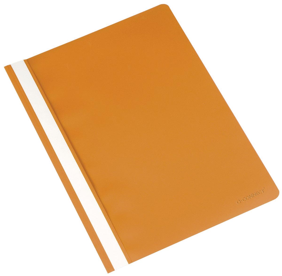 Q-CONNECT snelhechtmap, A4, oranje afbeelding