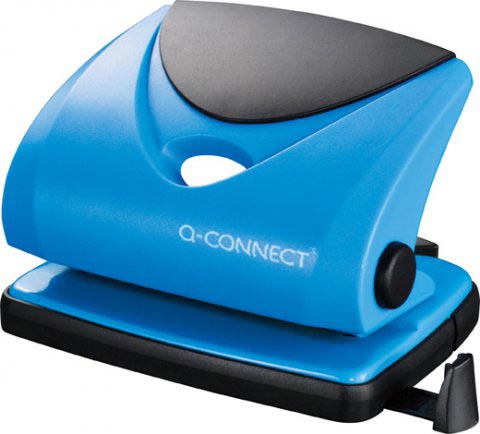 Q-CONNECT perforator Medium Duty, 20 blad, blauw Q-CONNECT perforator Medium Duty, 20 blad, blauw