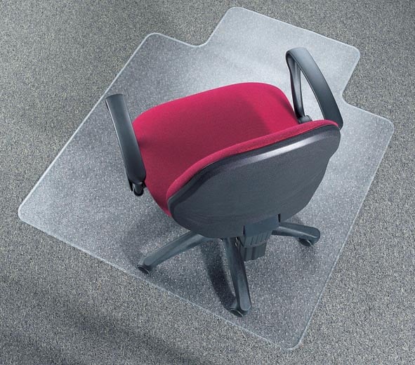 Q-CONNECT vloermat, voor tapijt, 90 x 120 cm afbeelding