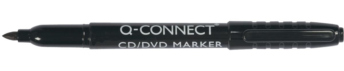 Q-CONNECT CD-DVD marker, fijn, zwart