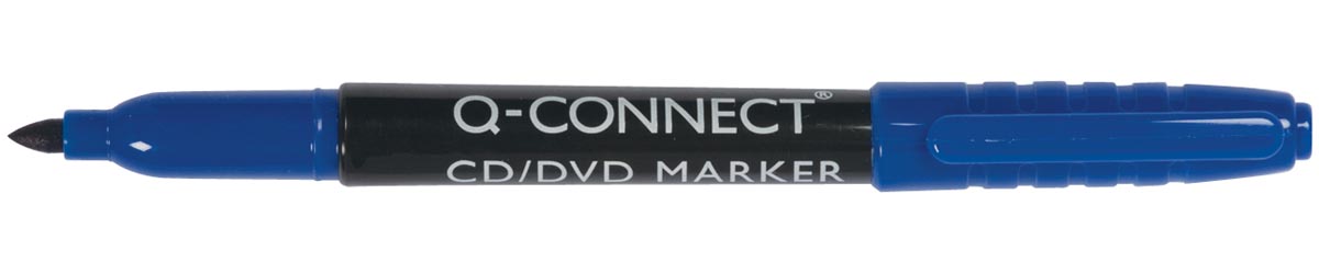 Q-CONNECT CD-DVD marker, fijn, blauw