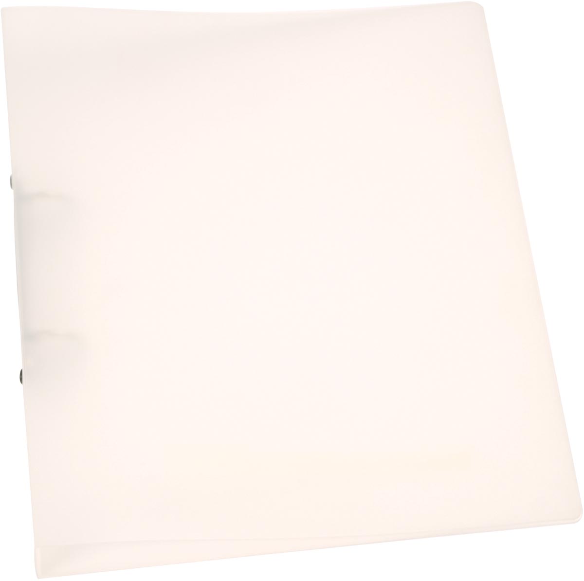 Q-CONNECT ringmap, PP, 2 ringen, 25 mm, transparant afbeelding