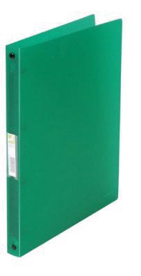 Q-CONNECT ringmap, PP, 4 ringen, 16 mm, transparant groen Q-CONNECT ringmap, PP, 4 ringen, 16 mm, transparant groen