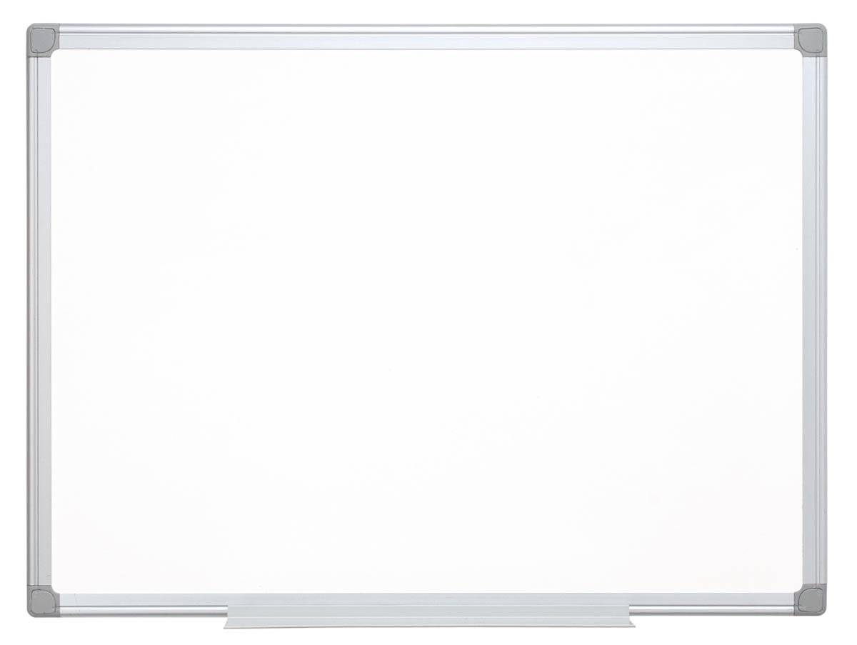Q-CONNECT whiteboard, emaille, magnetisch, 120 x 90 cm afbeelding