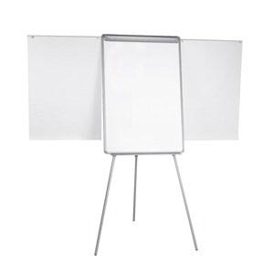 Q-CONNECT flipchart, magnetisch, met 2 uitschuifbare papierhouders, grijs Q-CONNECT flipchart, magnetisch, met 2 uitschuifbare papierhouders, grijs