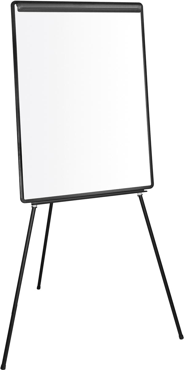 Q-CONNECT flipchart, niet-magnetisch, zwart