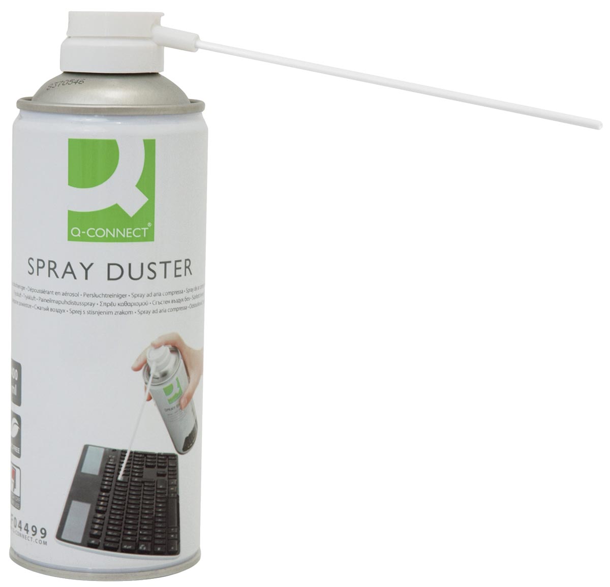 Q-Connect persluchtreiniger HFC free, 400 ml