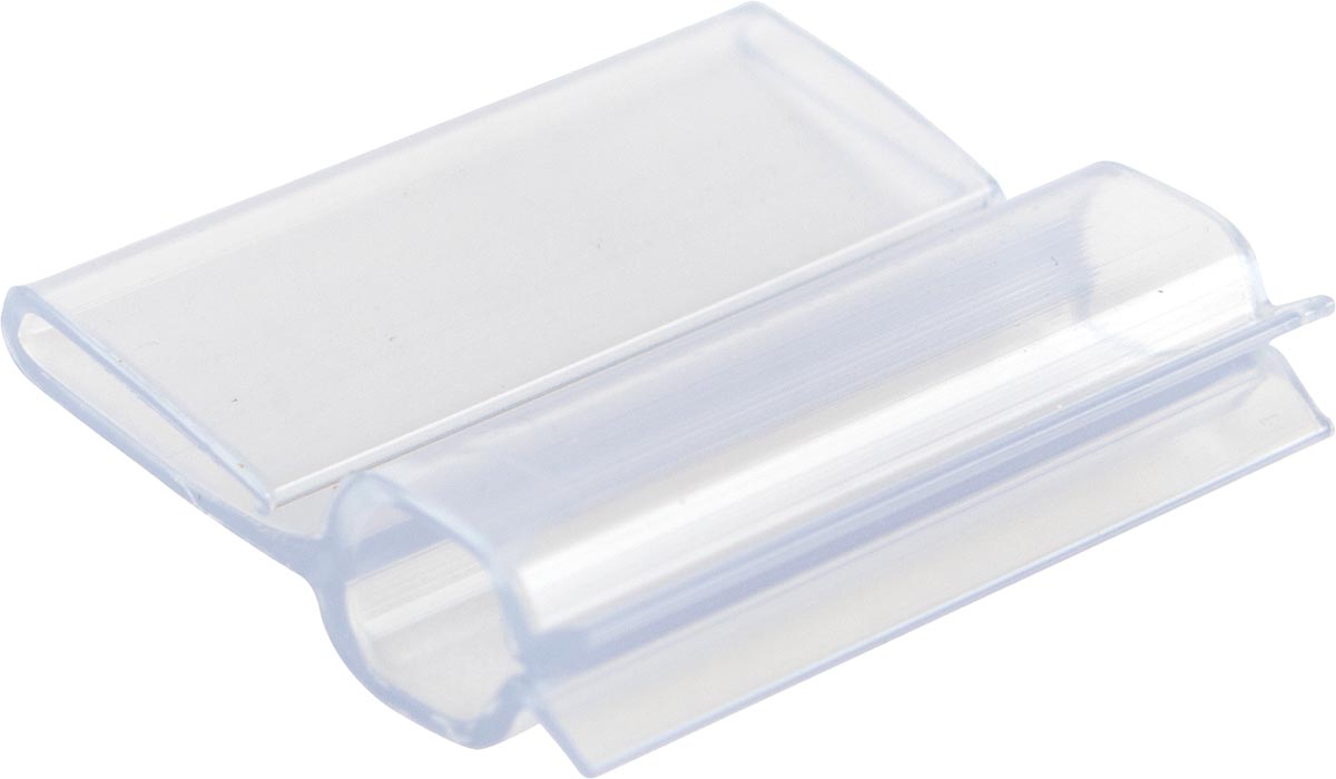 Q-CONNECT tabs voor display systeem 25 mm geassorteerde kleuren 10 stuks afbeelding