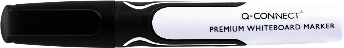 Q-CONNECT whiteboardmarker, 3 mm, ronde punt, zwart