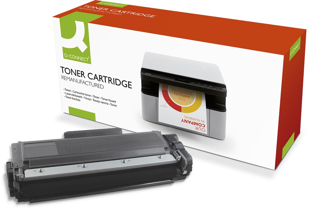 Q-CONNECT toner zwart 3000 pagina&apos;s voor Brother - OEM: TN-2420