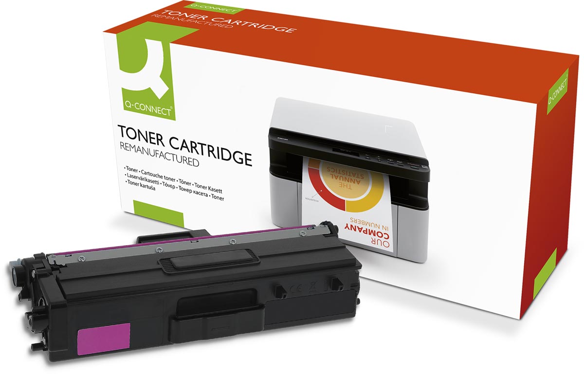 Q-CONNECT toner magenta 4000 pagina&apos;s voor Brother - OEM TN-423M afbeelding